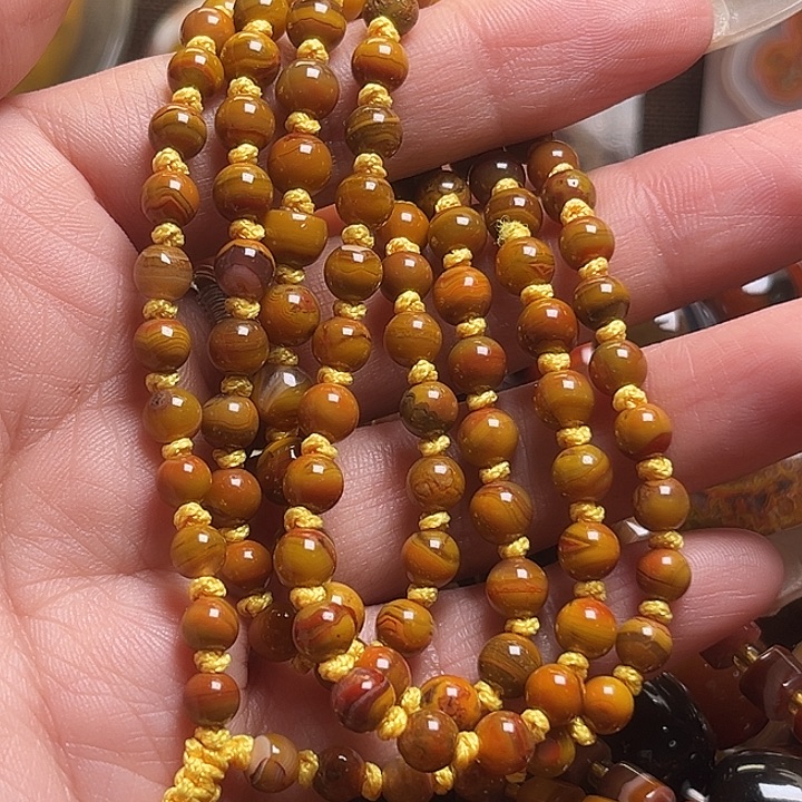 玛瑙/玉髓未镶嵌项链