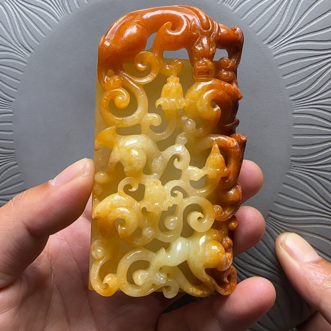 和田玉挂件未镶嵌