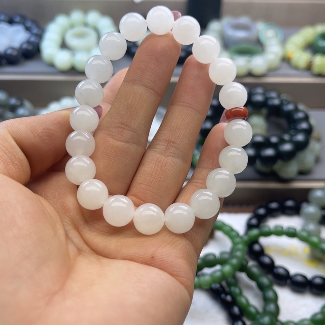 未镶嵌和田玉手串