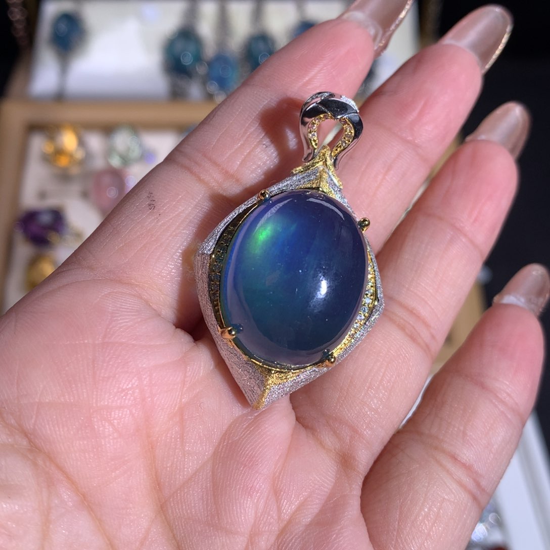 【闪购商品】水晶戒指银S925镶嵌ℳ****?戒指