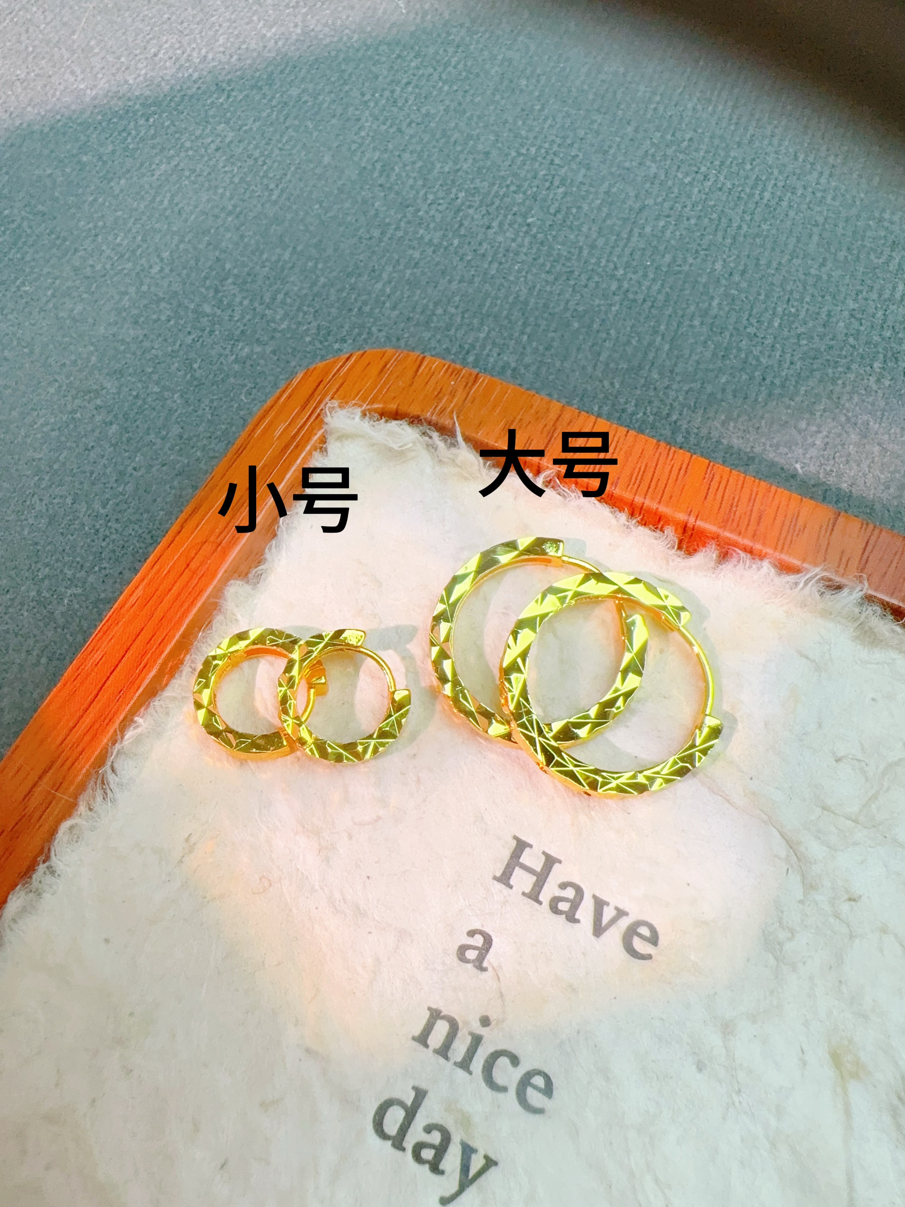 【丁老头甄选】1015碎冰冰耳环