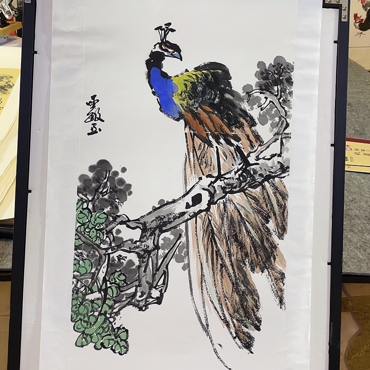 国画张圣敏先生纯手绘作品
