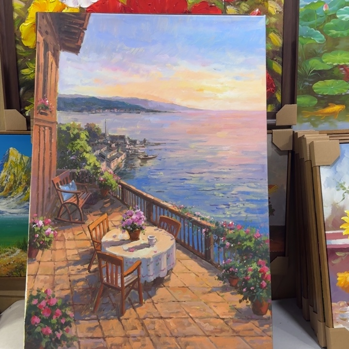 油画油画作品展等活动中