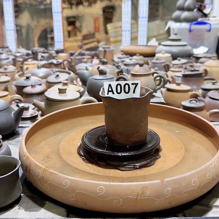 紫砂茶壶坭兴陶柴烧