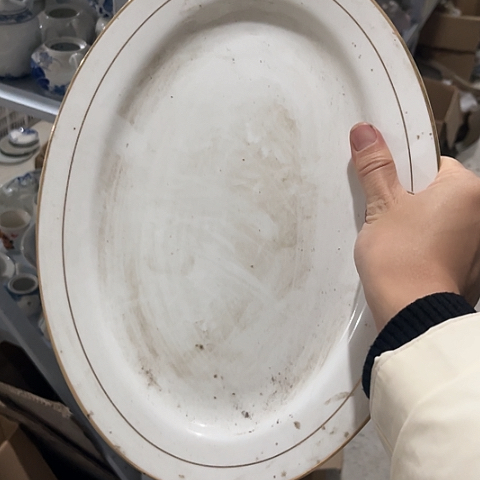 其他瓷12寸盘一个陶瓷