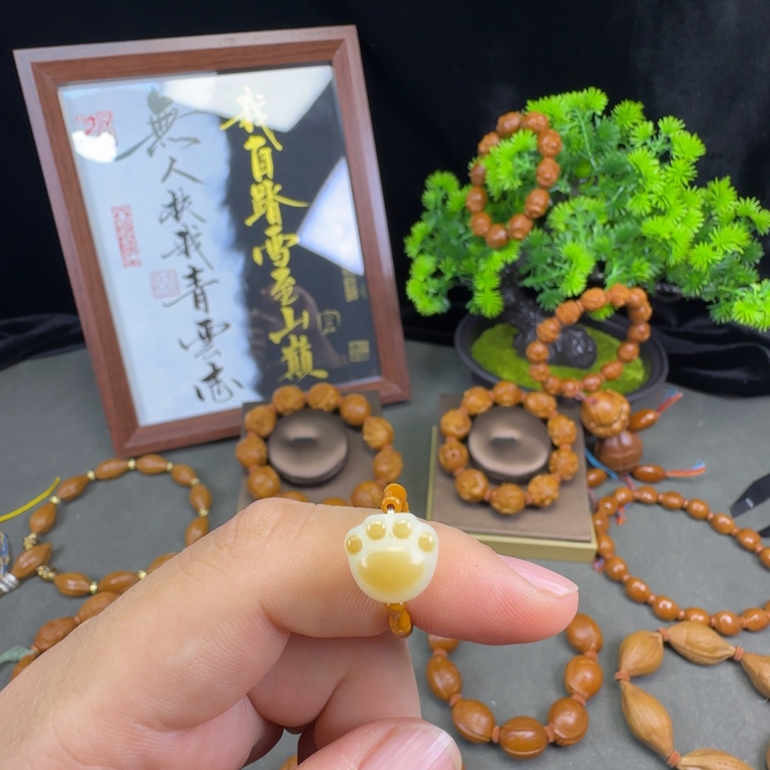 橄榄核手串/手链戒指