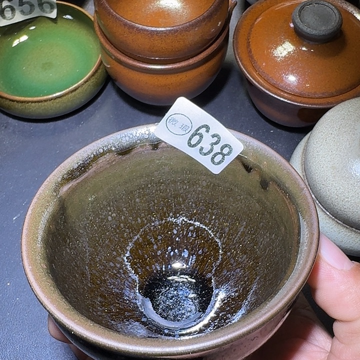茶盏建盏瑕疵建盏
