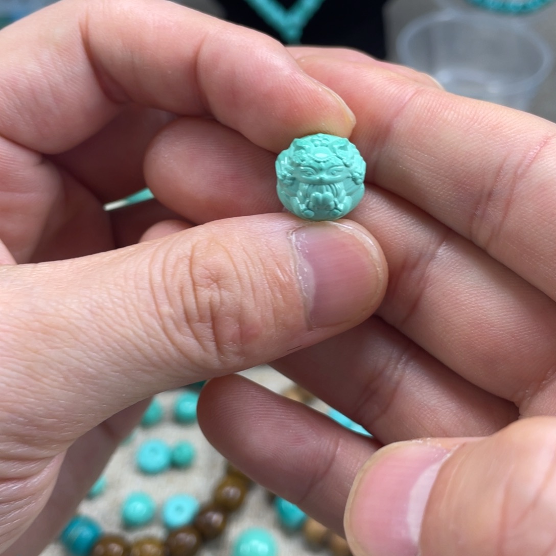 原生态湖北矿小配饰，直径12