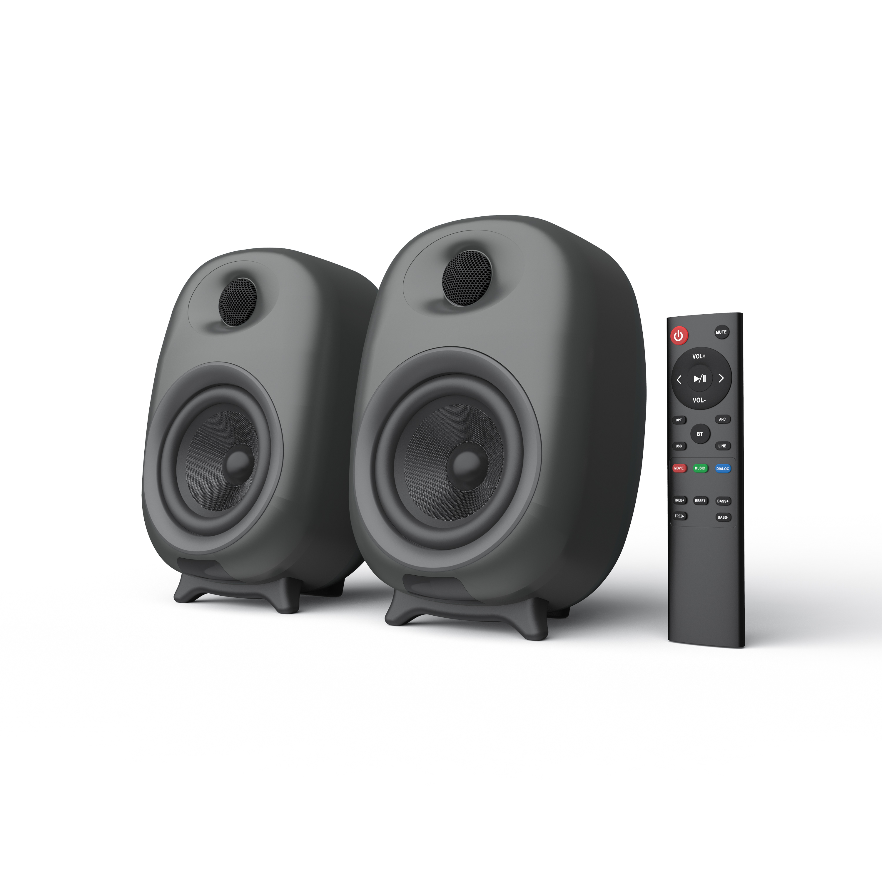 HIFI音箱监听级高保真音响书架音响电脑音响有源大功率