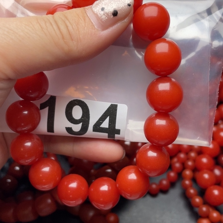 南红玛瑙手链未镶嵌长*源