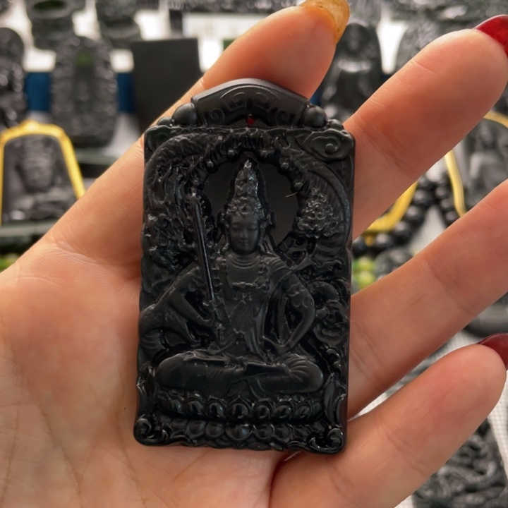 蛇纹石玉吊坠未镶嵌碧****保