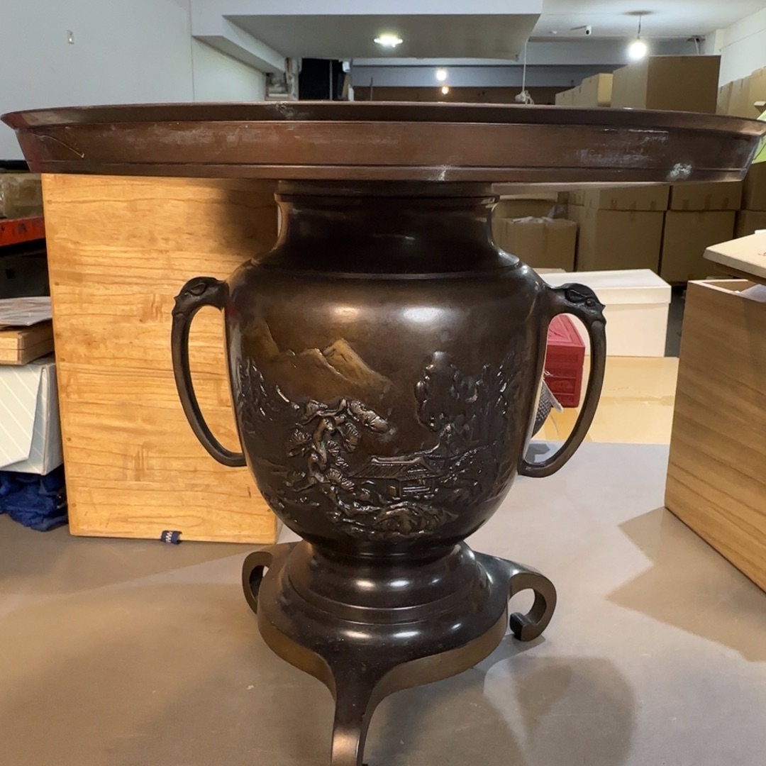 铜中古美术装饰工艺品