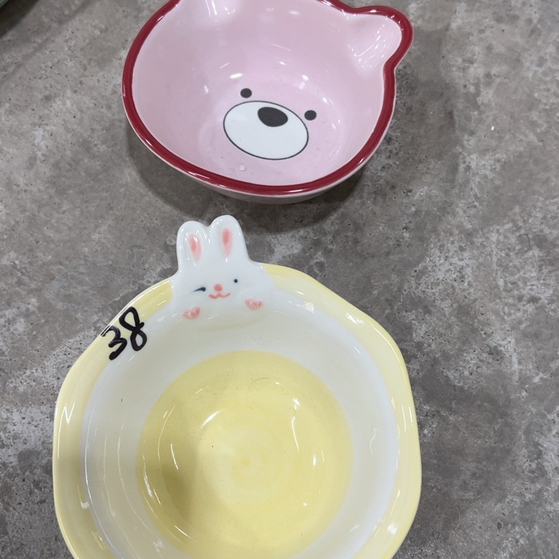 陶摆件高温陶瓷釉下彩微瑕！
