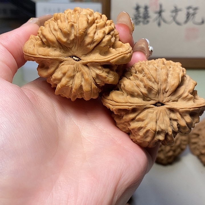 把件文玩核桃53官帽
