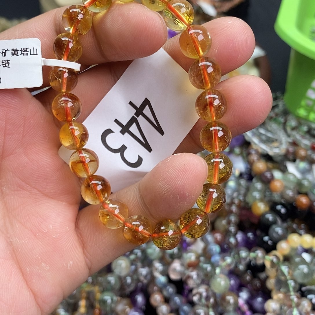 水晶手链未镶嵌手链