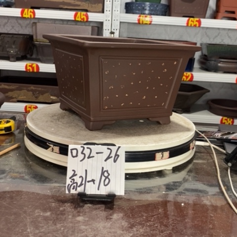 紫砂宜兴紫砂花盆