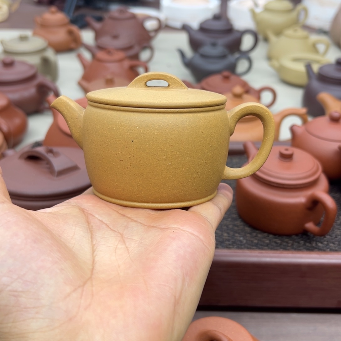 紫砂茶壶汉瓦微瑕150ccc