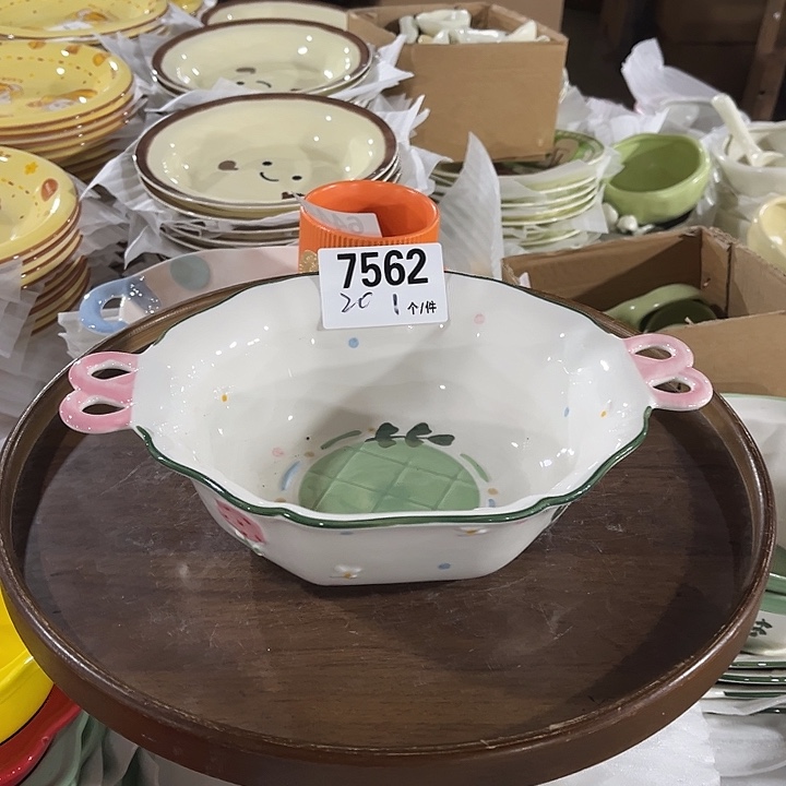 瓷微瑕外贸餐具7562