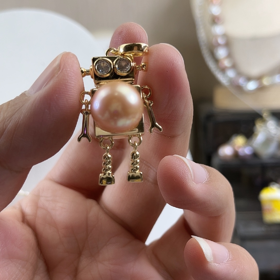 淡水珍珠吊坠(不含链)未镶嵌【纯恬】