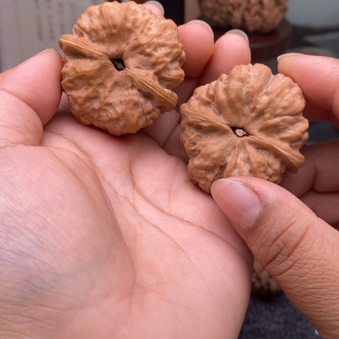 文玩核桃把件40蛤蟆头220