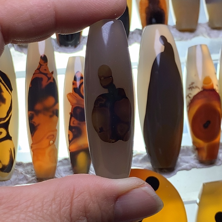 玛瑙/玉髓颈饰未镶嵌121