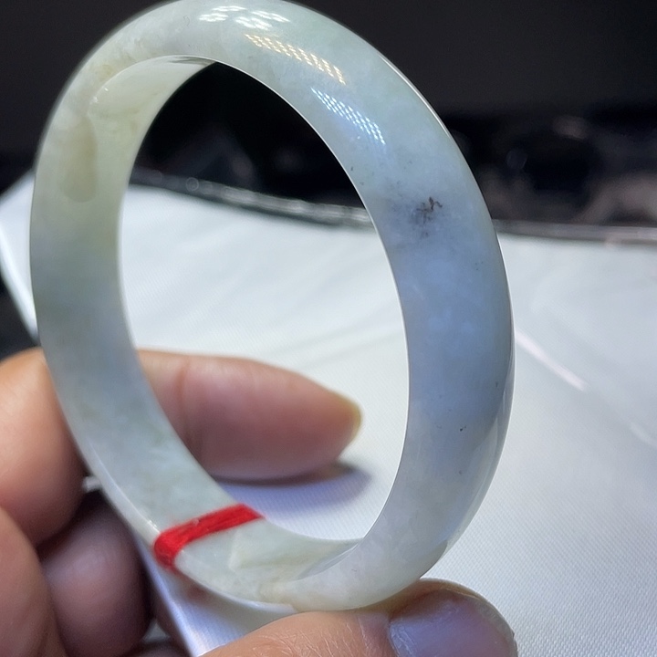 翡翠未镶嵌颈饰手镯60圈口