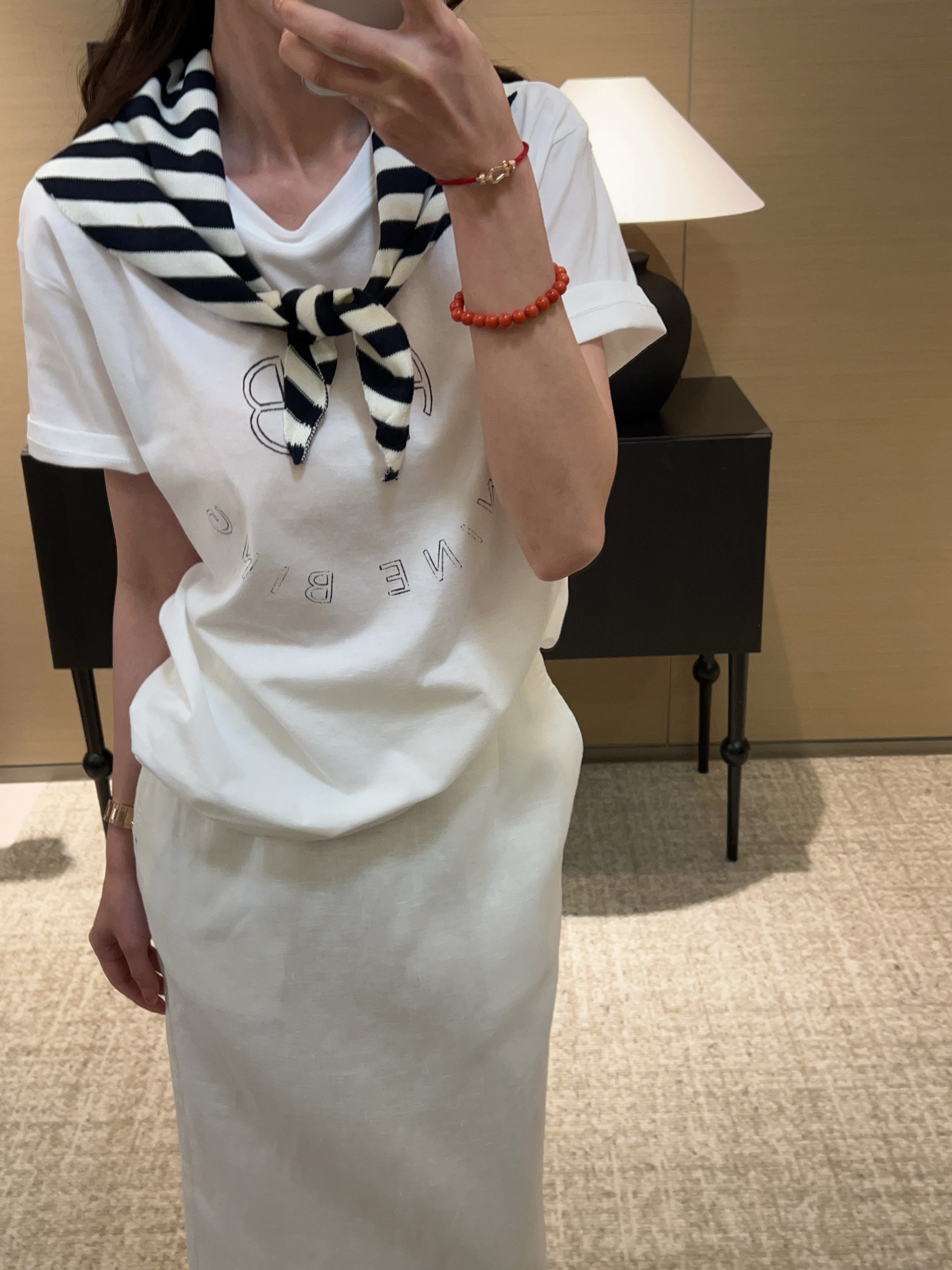 【字母笑脸印花短袖T恤】SY1622