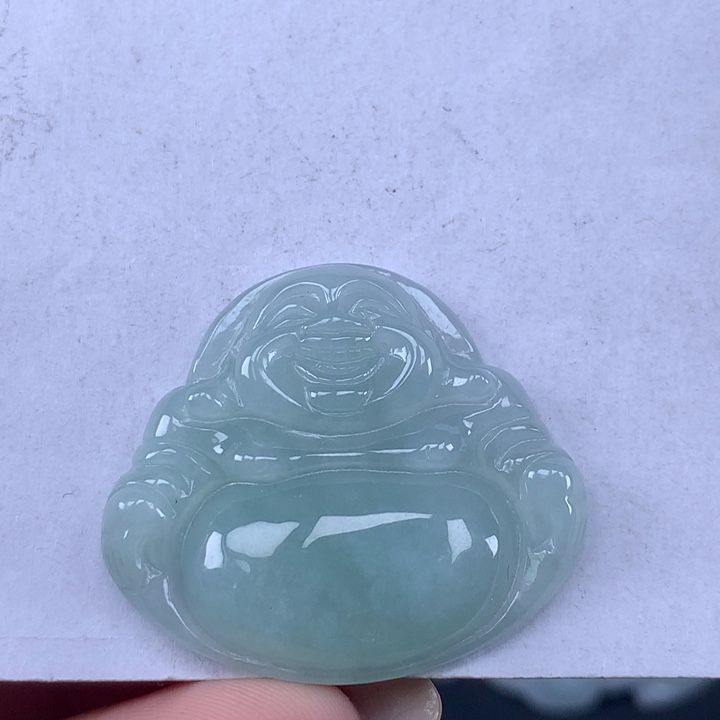 颈饰未镶嵌翡翠佛公