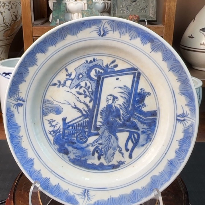 陶瓷00000000003人物盘子