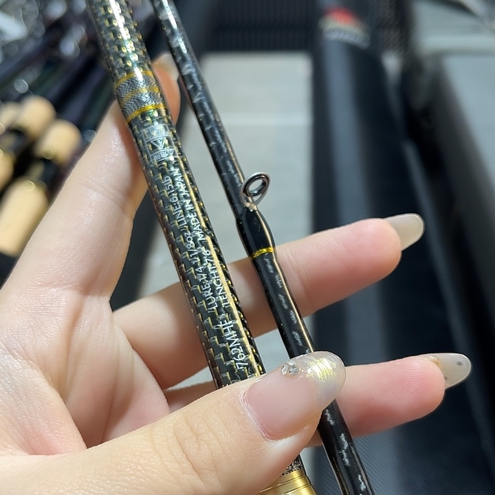 渣***叔碳素2.4m樱花2.28mh路亚直柄