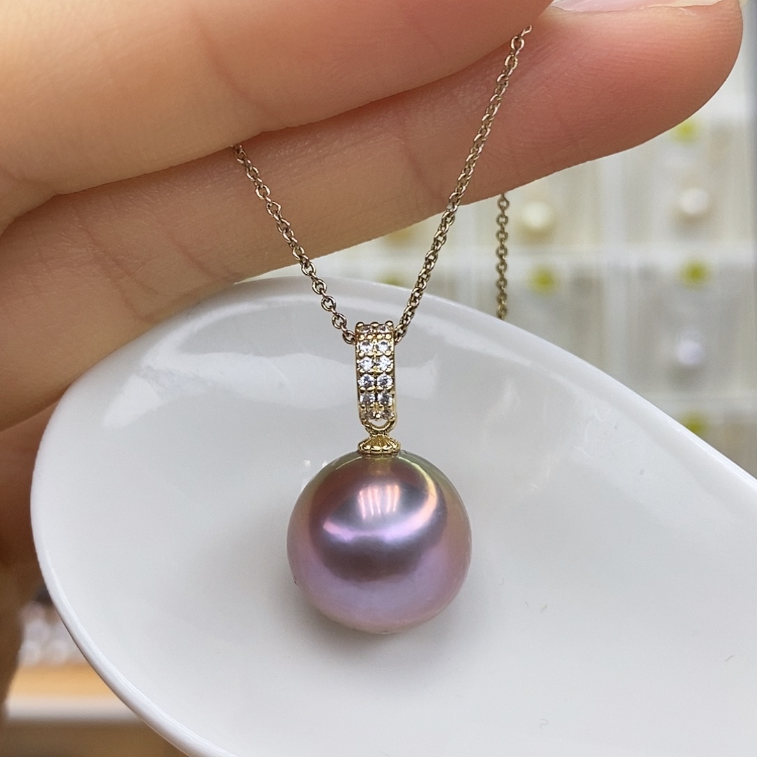 未镶嵌吊坠(赠链)淡水珍珠