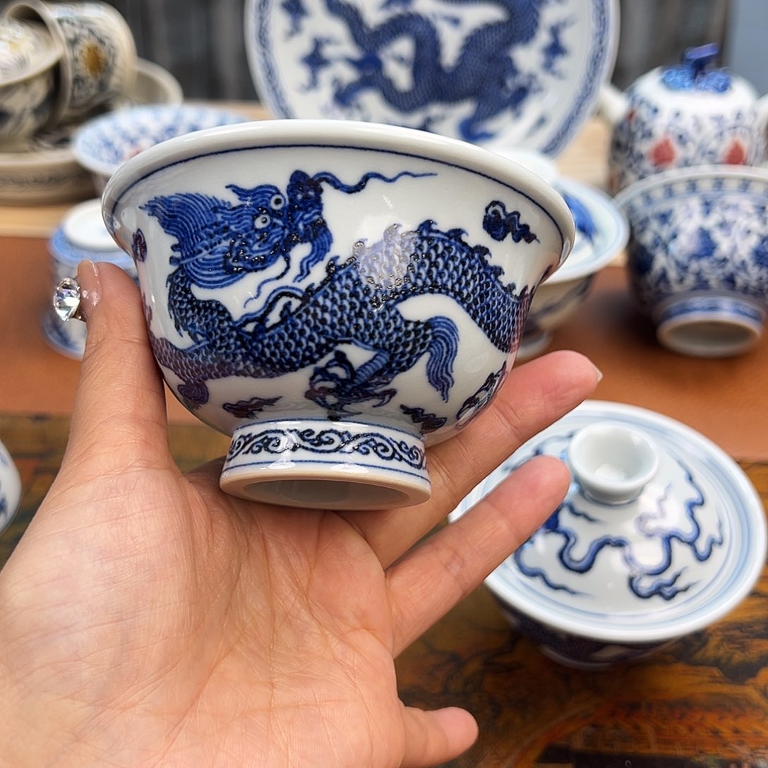 杯景德镇手绘主人杯