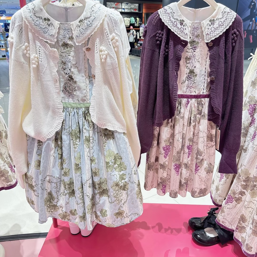 仲夏物语卢瓦尔葡萄园官搭开衫四个颜色都有