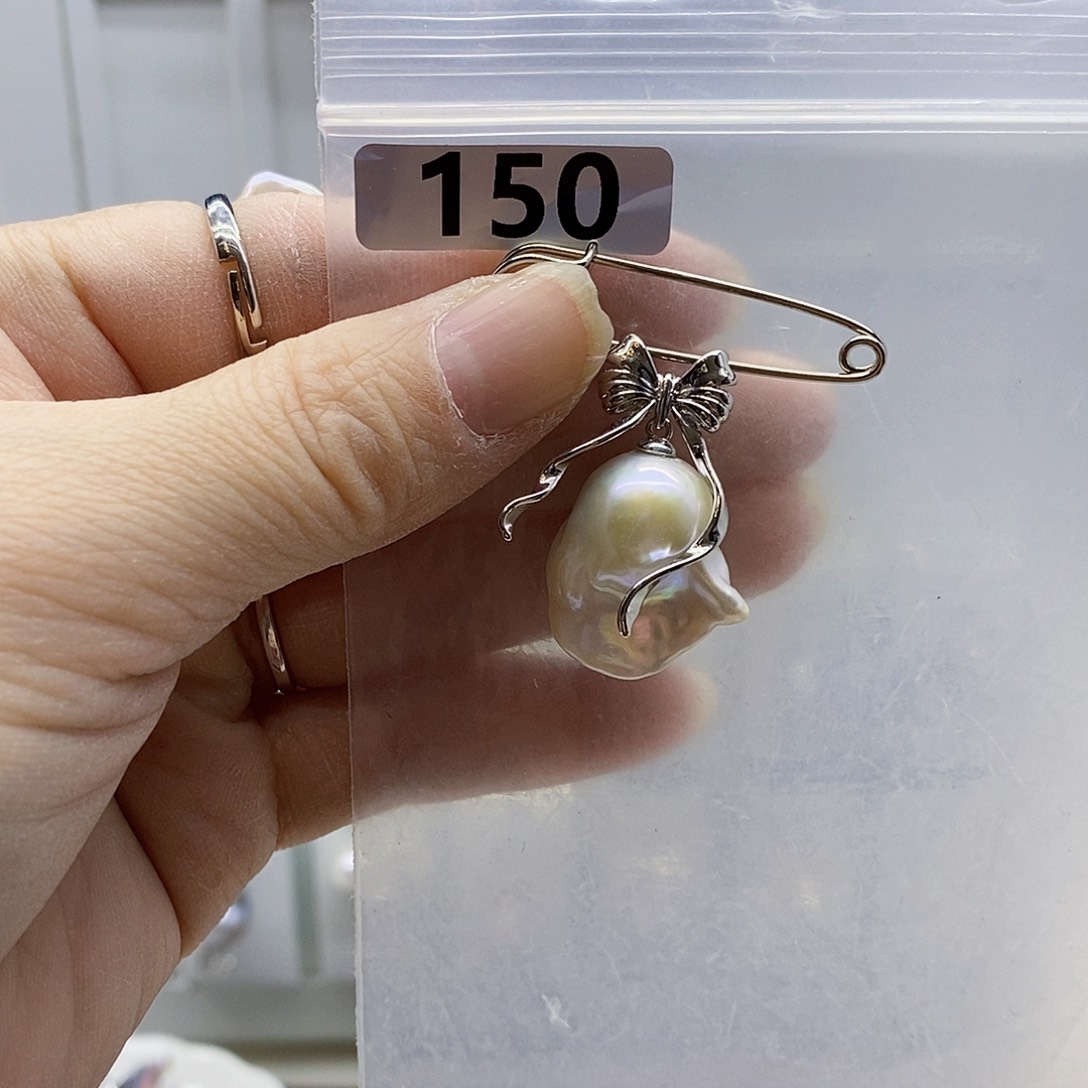 颈饰合金淡水珍珠