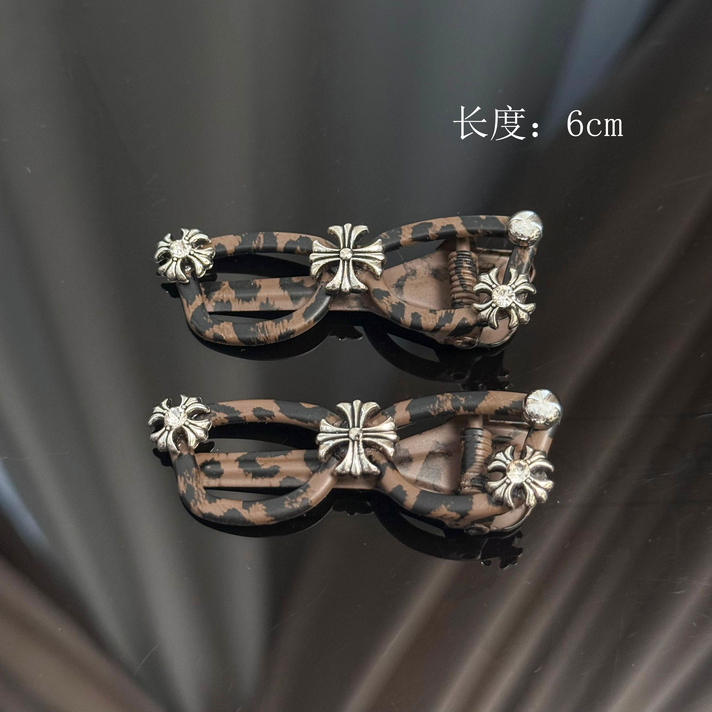 BAOSHATI/宝莎缇F-1117轻奢风眼镜侧边鸭嘴夹