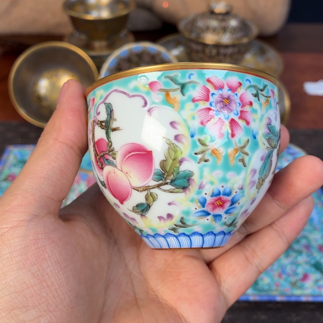 杯子瓷瓷姑娘景德镇陶瓷瓷