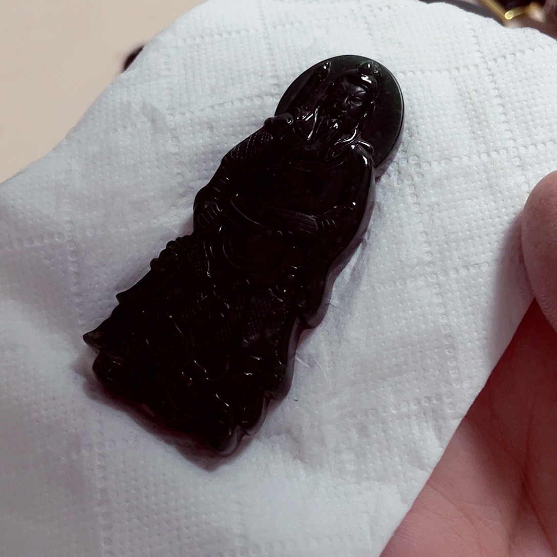 翡翠未镶嵌颈饰先鉴后发一物一证