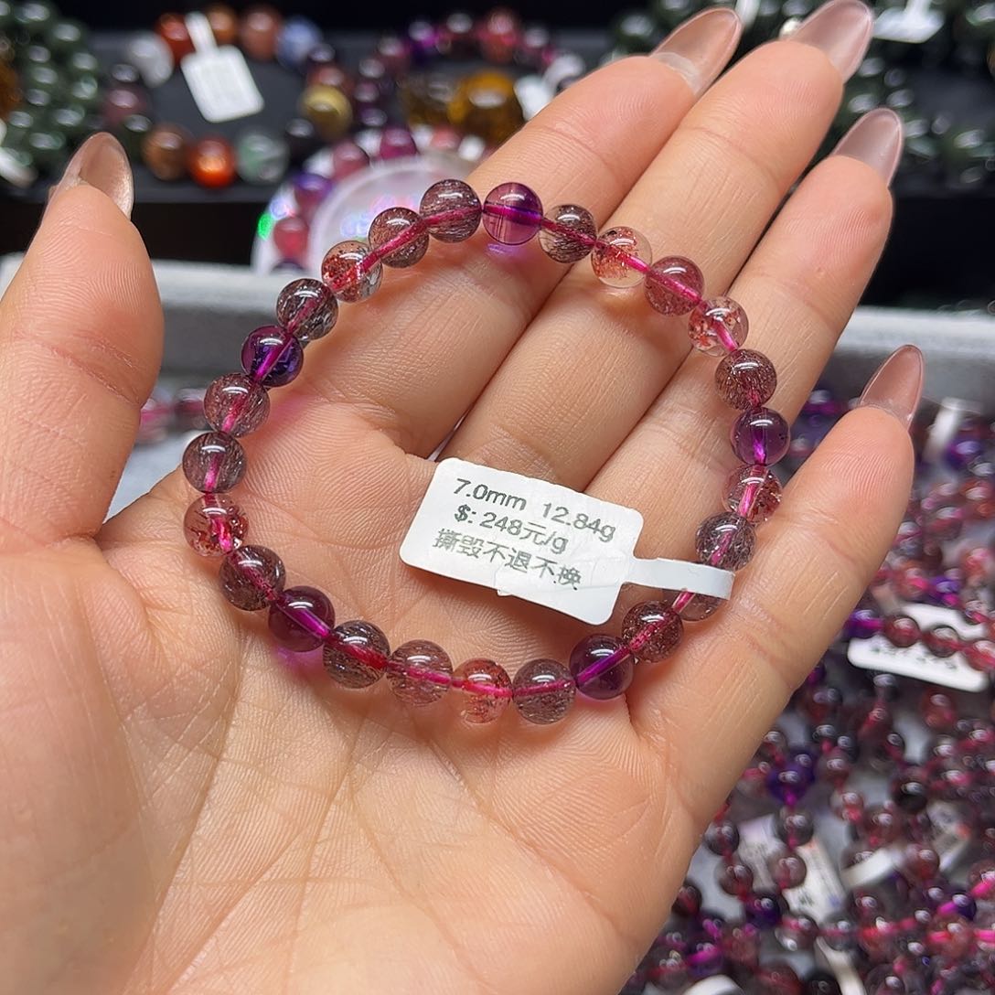 水晶手链未镶嵌柠***果手链