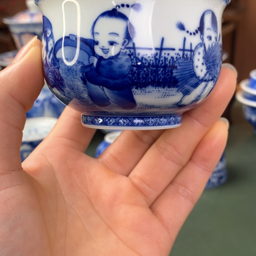 杯景德镇陶瓷手工手绘