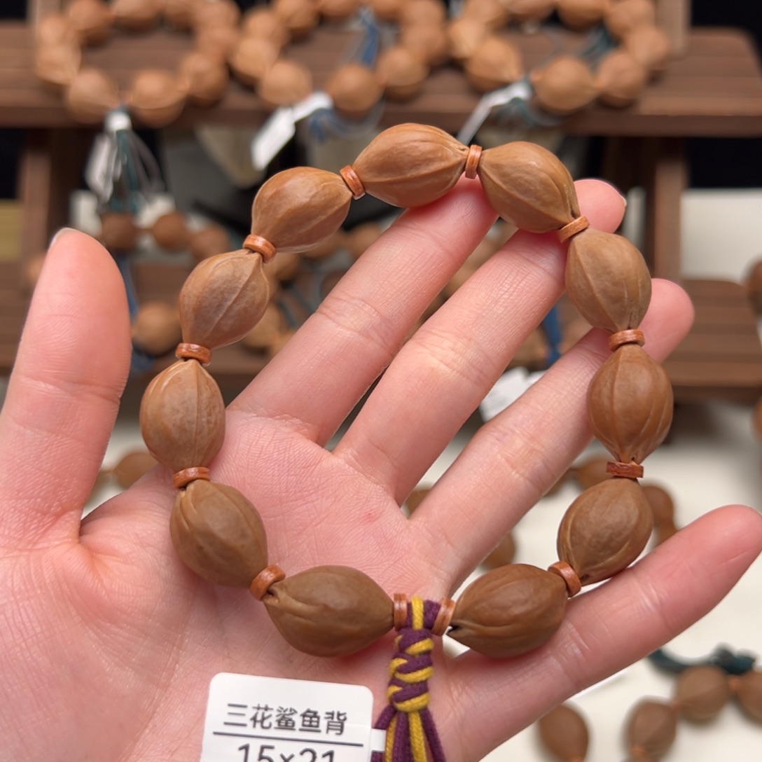 ****橄榄核手串/手链15.21梅林铁核