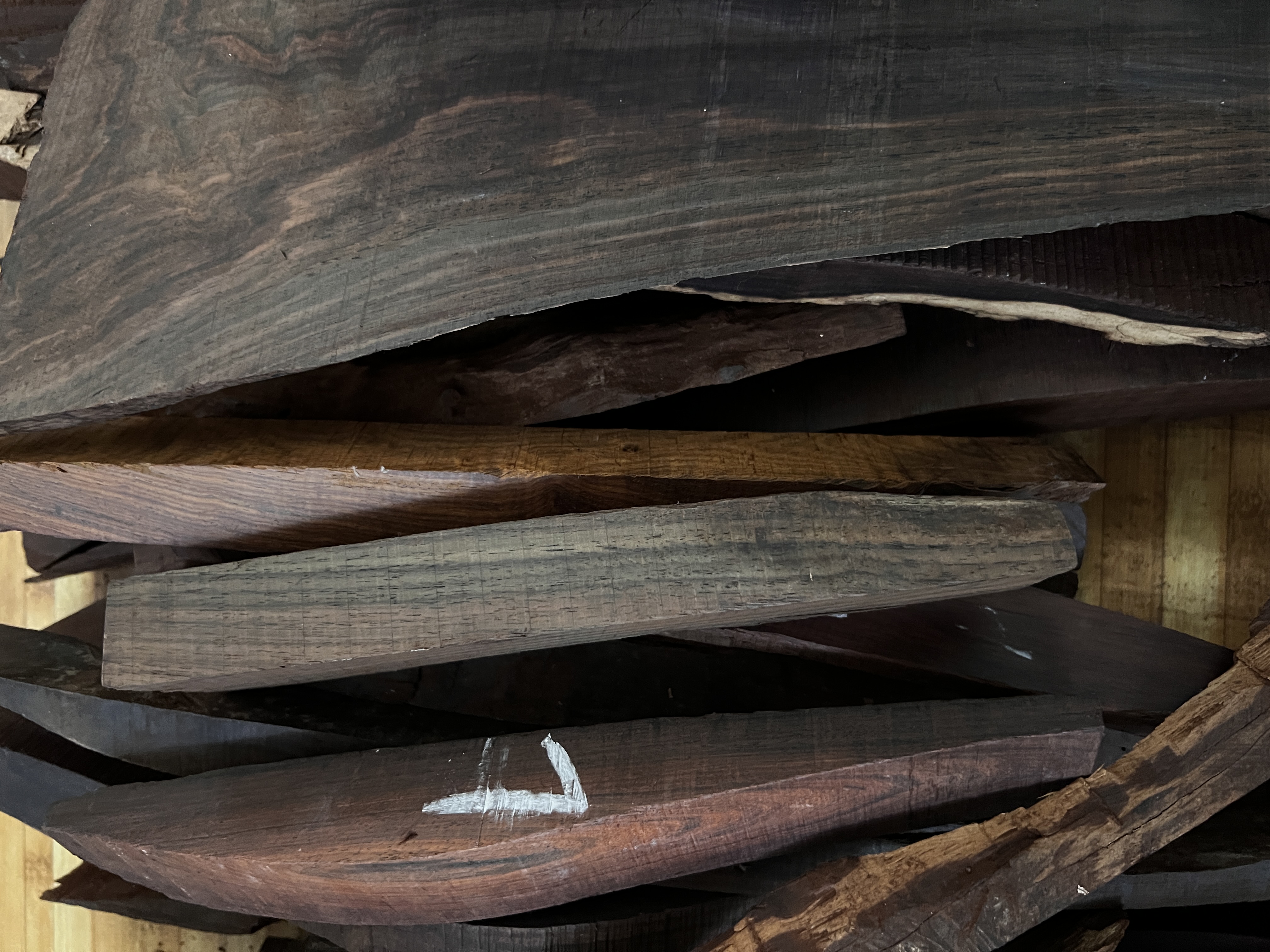 大红酸枝交趾黄檀小料多种尺寸可做手把件及手工小件