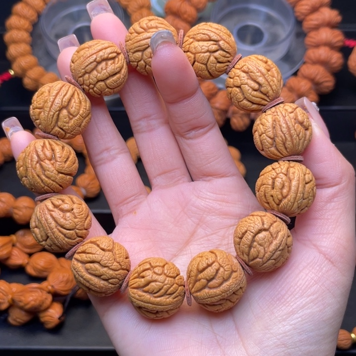 桃核手串过**天20尺寸龙珠（17号链接）