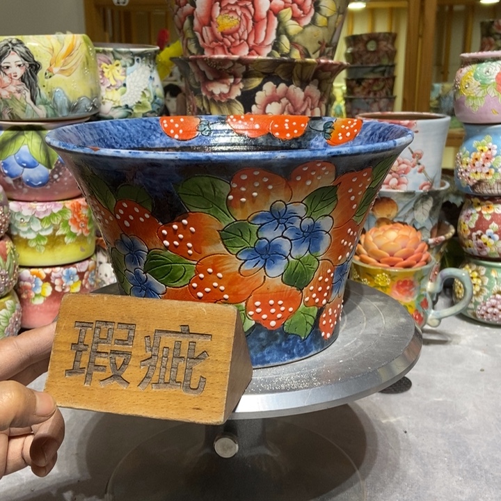 景德镇艺术手绘作品