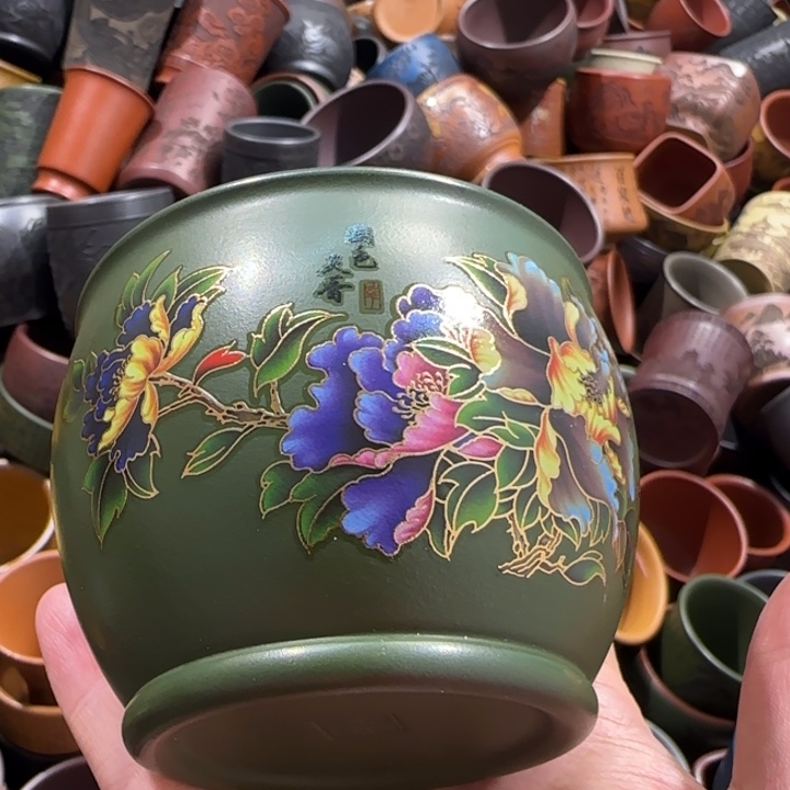 茶杯紫砂全手工紫砂