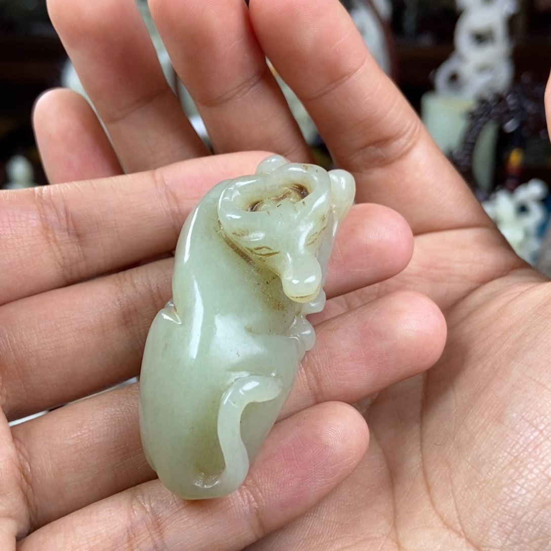 和田玉把件未镶嵌