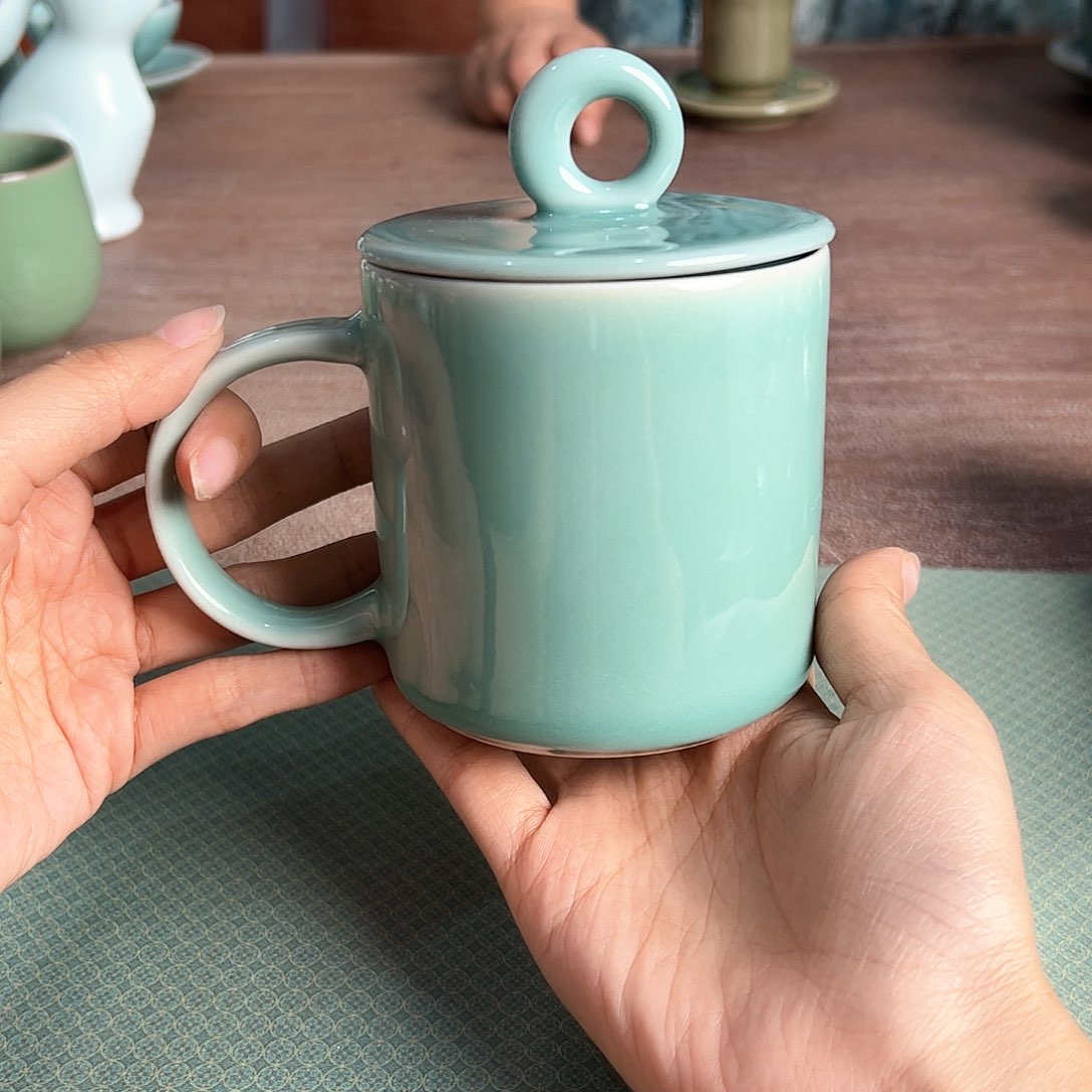 云间青瓷小米茶器龙泉