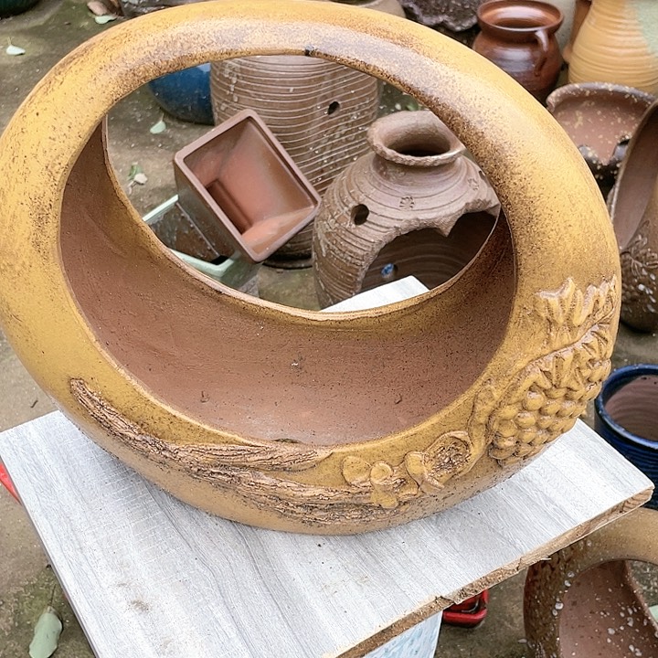 紫砂花盆33.31花盆花盆