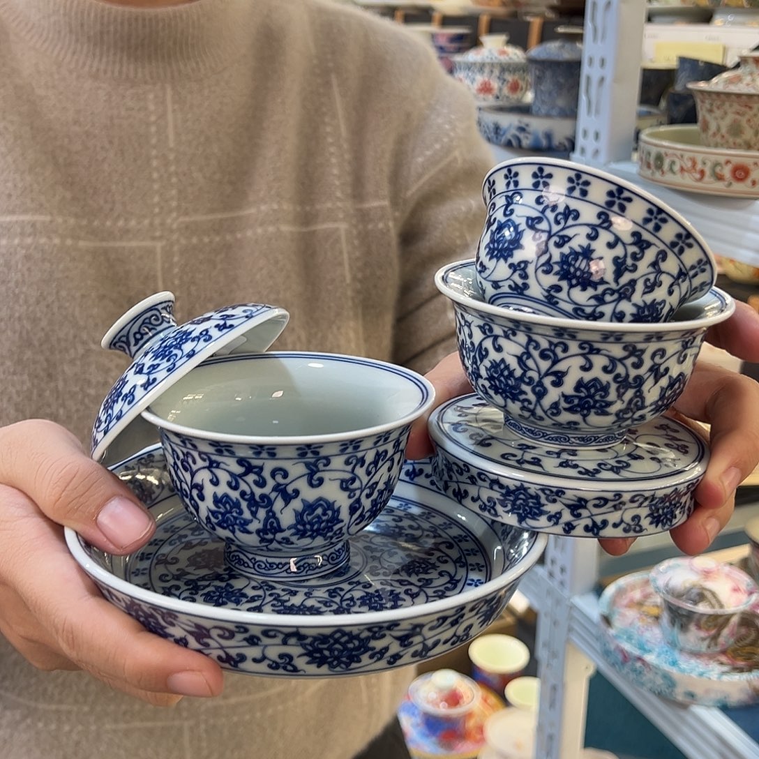 盖碗很漂亮我很喜欢