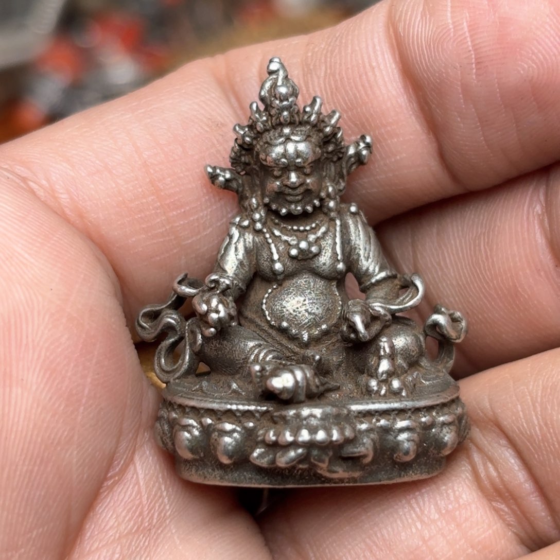 铜星月菩提吊坠项链