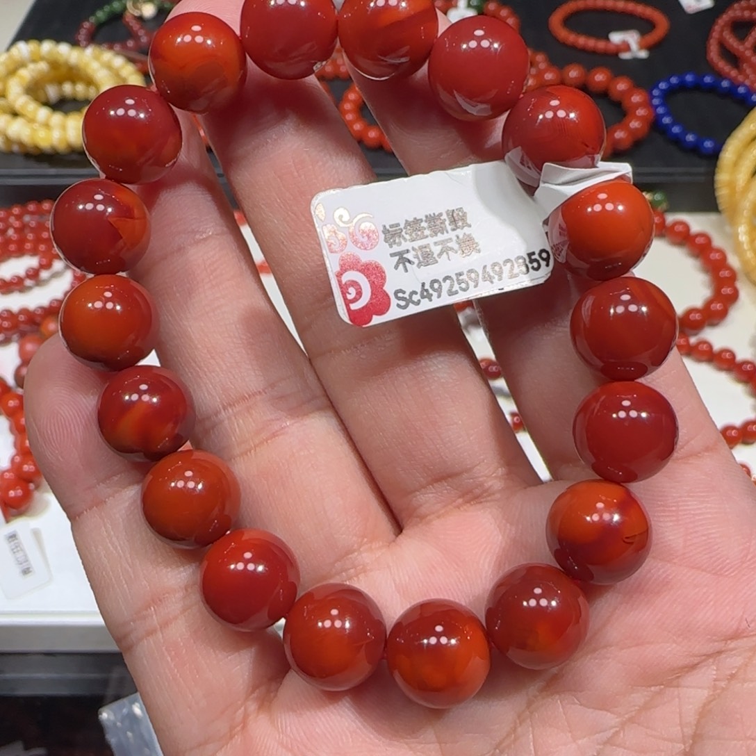 皮***蛋南红玛瑙未镶嵌配饰